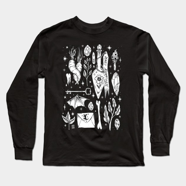 into the Witch's Garden Long Sleeve T-Shirt by lOll3